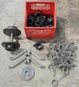 Assorted Weightlifting Equipment
