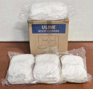 Box of Uline S-24020 Skid Resistant Boot Covers / Sizes: 6-11