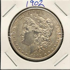 1902 Morgan Silver Dollar, United States, One Dollar Coin