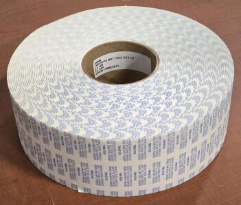 *New* Full Roll of Duraco Twin-Stick Double-Sided Foam Tape - &sup1;/&sup1;⁶" x &frac12;" x &frac12;" (10,000ct) &bull; +$100 Value!