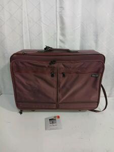 Vintage Atlantic Escapade Raspberry 29" Pullman W/ Wheels -29"x10"x21"