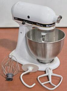 KitchenAid Classic Plus Tilt-Head Stand Mixer w/ Attachments - 14"H x 14"D