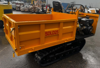 SDLANCH SDLD25 Mini Tracked Dump Vehicle (NEW) Has 3 Speed Transmission & Hydraulic Dump - 2