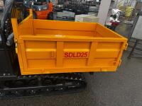 SDLANCH SDLD25 Mini Tracked Dump Vehicle (NEW) Has 3 Speed Transmission & Hydraulic Dump - 5