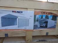 SDLANCH 12ftx20Ft High End Carport - 3