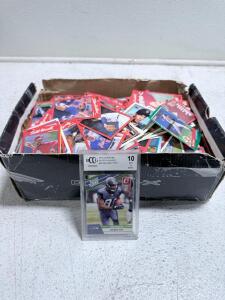 2010 Donruss Rated Rookies Golden Tate #42, BCCG 10, Seattle Seahawks & Large Box Full Of Baseball Cards