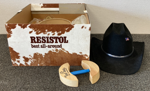 Resistol Size 7 3/8 Western Hat