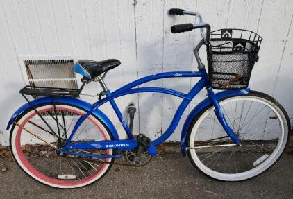(Blue) 26" Schwinn Legacy Bike