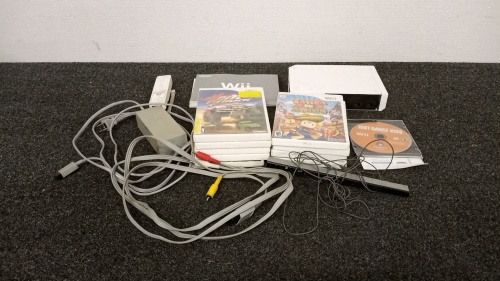 Nintendo Wii Console with Games