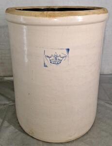 (1) Large 15 Gallon Stoneware Crock