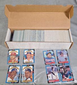 (1) Box Of Assorted Baseball Trading Cards Including HOF, Stars & Rookies