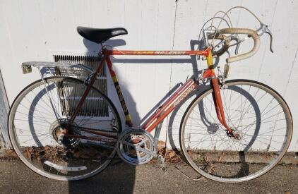 (Orange) 27" Record Team Raleigh Bike