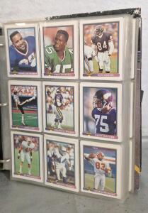 (1) Binder Of Assorted Sports Trading Cards Including HOF, Stars & Rookies