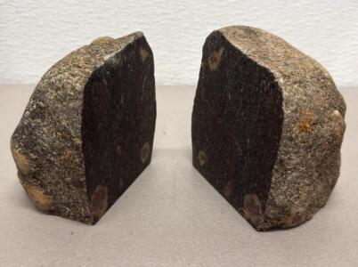 Meteorite Slice, Possible Chondrite, 4"x3"x1", Visible Chondrules
