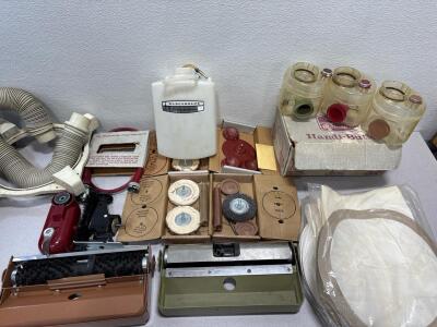 (2) Vintage Kirby Handi-Butler Tool Kit. And more