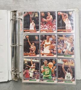 (1) Binder Of Assorted Basketball Trading Cards Including HOF, Stars & Rookies
