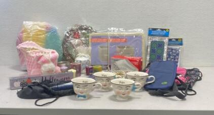 (4) Baileys Collectors Mugs / Candles / Holiday Decor / New Office Supplies / and More