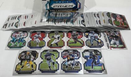 2021 Panini Prizm Football Cards - Including Big Names Like Cam Akers , Tom Brady , Rob Gronkowski , Emmit Smith & More , Rookies & Inserts