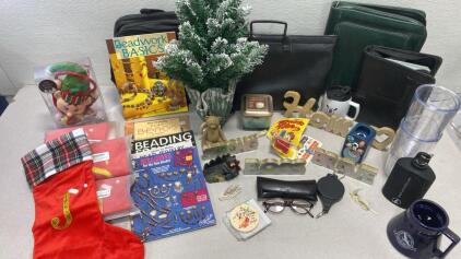 Beading Books / New Christmas Stockings / New signs / Bags / and so much more
