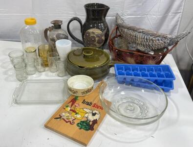 Assorted Vintage Glassware, Ceramics & More
