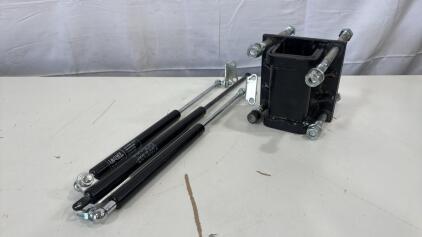 Clamp On RV Bumper Hitch & 3 Unused Gas Strut Springs