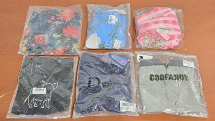 (6) Assorted Men's/Women's Clothing