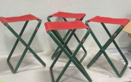 (4) Coleman Folding Chairs