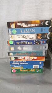 (50+) VHS Movies, Including McLintock, Hatari & Hang Em High