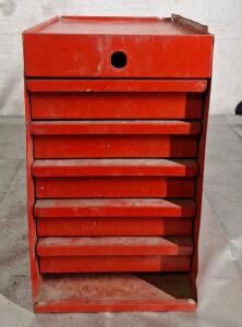 (1) Snap On 5-Drawer Side Box, 8"W x 12"D x 14"T
