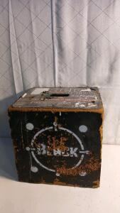 18" Block Black Target Block -18"x18"x18"