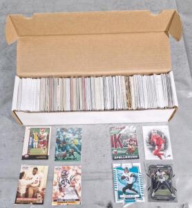 (1) Box Of Assorted Football Trading Cards Including HOF, Stars & Rookies
