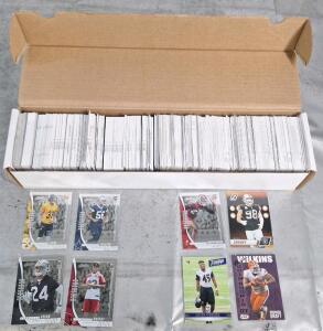 (1) Box Of Assorted Football Trading Cards Including HOF, Stars & Rookies