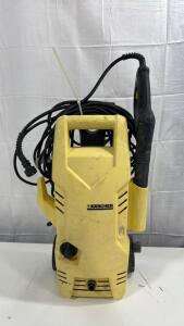 Karcher Electric Pressure Washer Missing End Of Gun Powers On