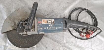 (1) Bosch 0601364039 Heavy Duty Angle Grinder 5000 RPM 115V - Made in Germany