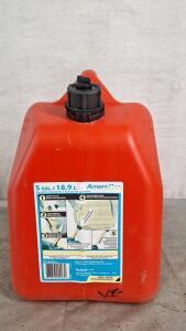 (1) Plastic 5-Gallon Gas Can W/ Spout