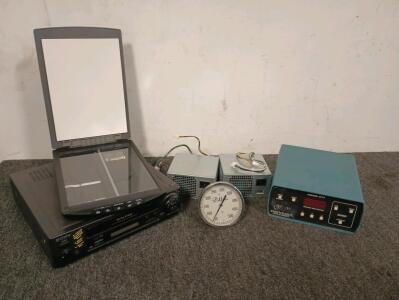 Photovolt Model 577 Reflectance Meter, Portable Scanner, Sony DA Pro 4 Head VCR, And More!