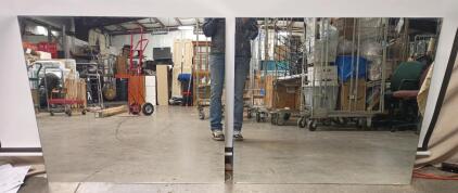 (2) 3'x3' Mirrors