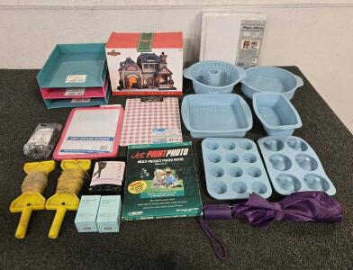 Photo Album, Photo Paper, Lawsons Winery Set, Office Supplies, Silicon Molds & More