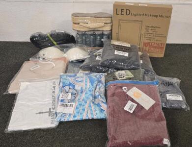 Starbucks Double Shot Energy Case, LED Lighted Makeup Mirror, Various Size And Style Womans Clothing