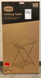 BRAND NEW Ooni Pizza Oven Accessories Folding Table 23.8 x 27.5 x 35.4