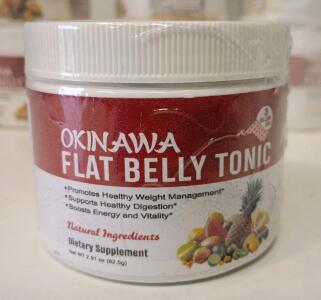 (14) 2.91 oz. Okinawa Flat Belly Tonic Dietary Supplement Bottles