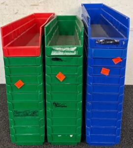 34 Piece Organization Bins