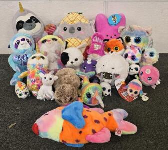 (20+) Plushies- Peeps, TY, Pok&eacute;mon And More