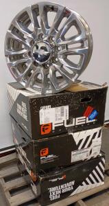 (4) 20" Fuel Off-Road 8 Lug Chevy Rims With Original Boxes