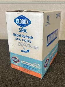 Box Of Clorox Spa Rapid Refresh Spa Pods