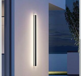 2-Pack Outdoor Waterproof LED Sconces Wall Lighting