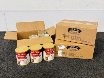 (3) Boxes Of Caffe Da'Vita English Toffee Cappuccino Mix - Instant Cappuccino Mix