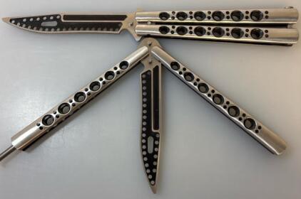 (2) Practice Balisong Butterfly Knifes &ldquo;High Quality&rdquo;
