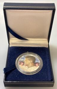 1969 John F Kennedy Colorized Half Dollar Coin