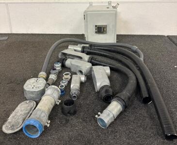 Control Panel Closure And Various Piping